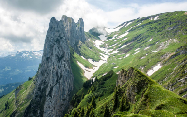 Blick auf die Saxer Lücke