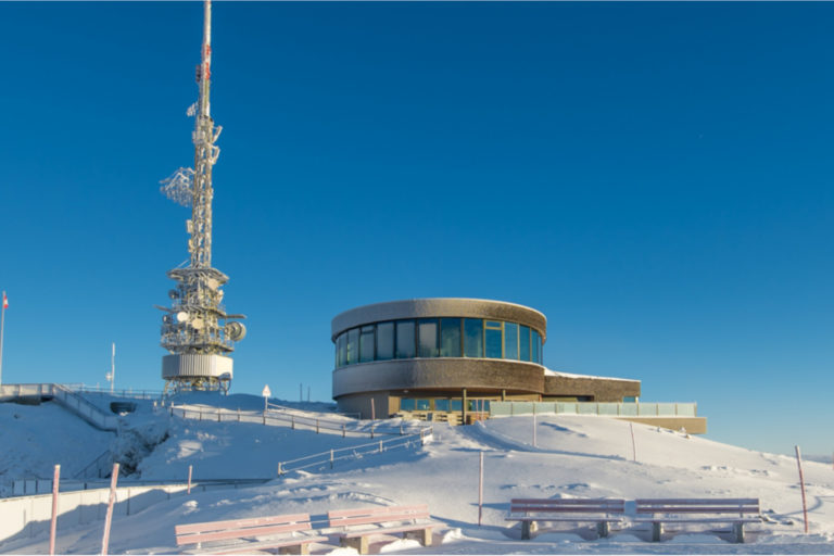 Drehrestaurant Hoher Kasten - Winter