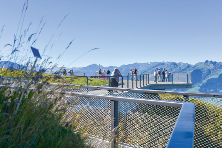 Europa-Rundweg und Alpengarten