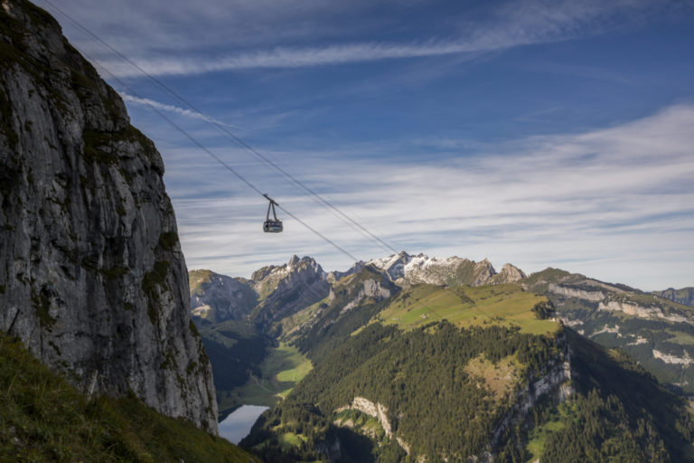 Seilbahn Hoher Kasten - Sommer