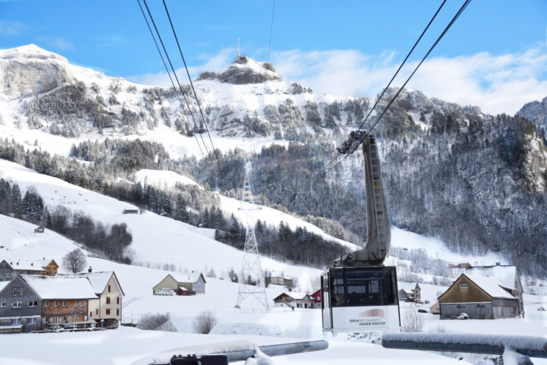 Seilbahn Hoher Kasten - Winter