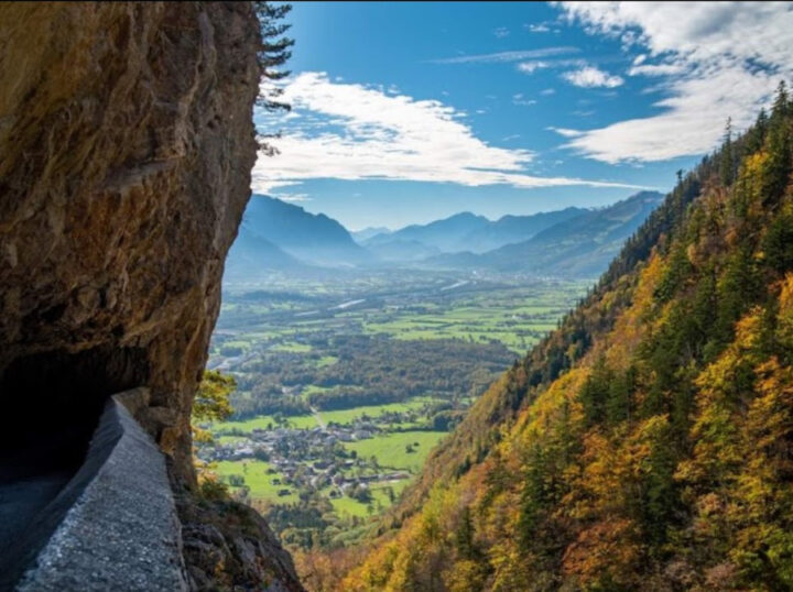 Alp Rohr Felsentunnel-Wanderung - Hoher Kasten